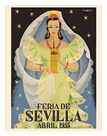 Seville’s Fair - Andalusia, Spain - Spring Festival - c. 1955 - Fine Art Prints & Posters