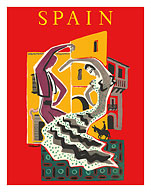 Spain - Flamenco Dancers - c. 1957 - Fine Art Prints & Posters