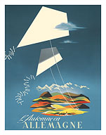 Autumn in Germany (L'Automne en Allemagne) - Europe - c. 1958 - Fine Art Prints & Posters