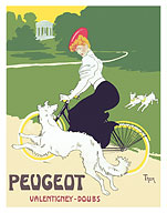 Peugeot Bicycles - c. 1905 - Fine Art Prints & Posters
