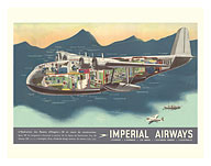 Empire Flying Boats Aircraft - Imperial Airways - c. 1937 - Fine Art Prints & Posters