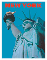 New York - Statue of Liberty - c. 1960's - Fine Art Prints & Posters