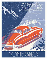 5th Grand Prix Monaco Auto Racing - Circuit de Monaco, Monte Carlo - Fine Art Prints & Posters