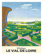 Visit the Loire Valley (Visitez Le Val De Loire) - French National Railway - c. 1967 - Fine Art Prints & Posters