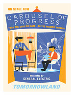 Disneyland - Tomorrowland’s Carousel of Progress - c. 1967 - Fine Art Prints & Posters