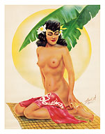 Hawaiian Nude Leilani - Fine Art Prints & Posters