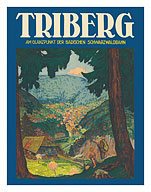 Triberg, Germany - At the Highlight of the Baden Black Forest Railway - c. 1930 - Fine Art Prints & Posters
