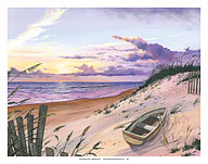 Pastel Point - Beach Sunset - Fine Art Prints & Posters