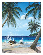 Isle Be Waiting - Hawaiian Paradise Ocean View - Fine Art Prints & Posters