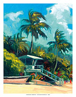 Hawaii Lifeguard Stand - Fine Art Prints & Posters