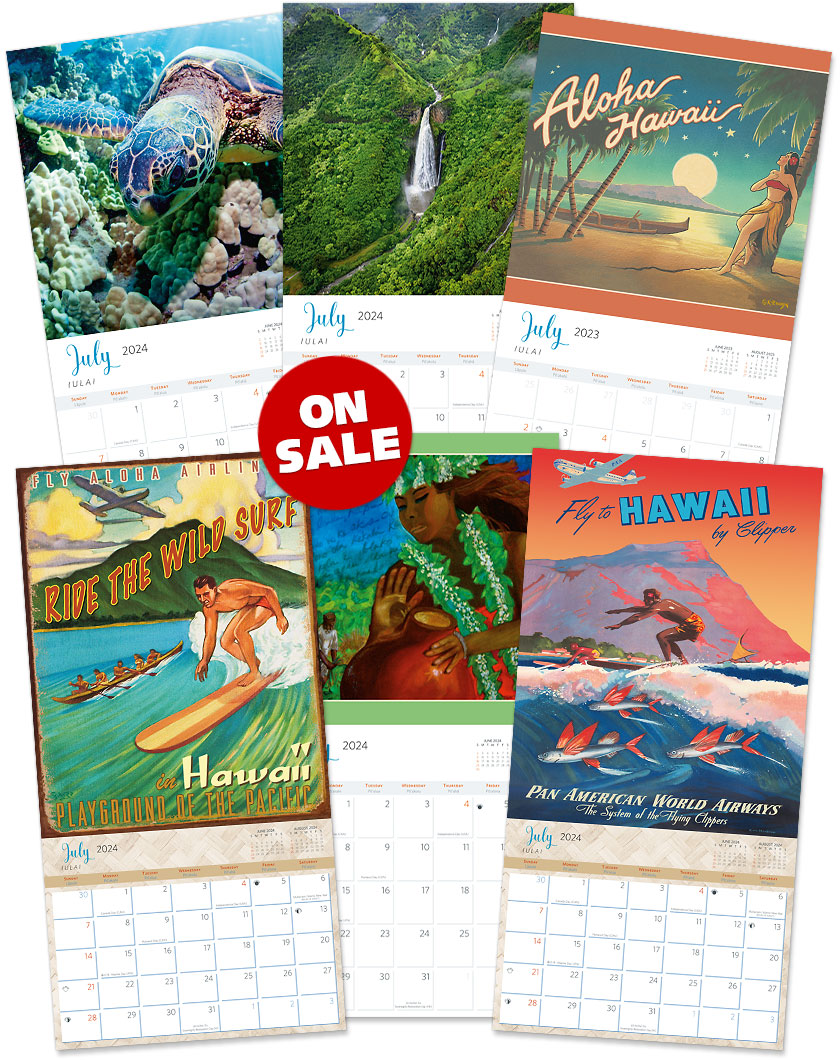 2024 Hawaiian Wall Calendars