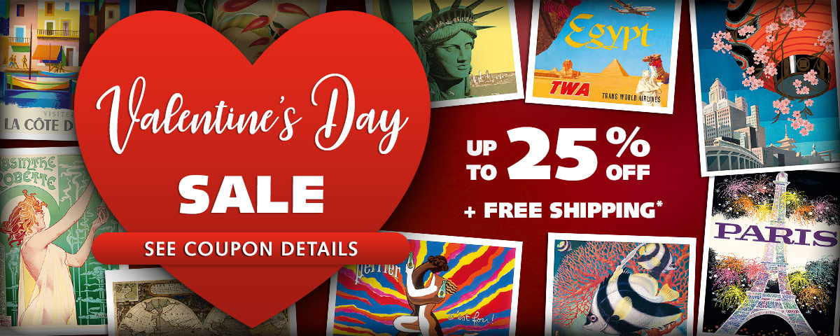 Valentine's Day Sale - Up to 25% OFF!