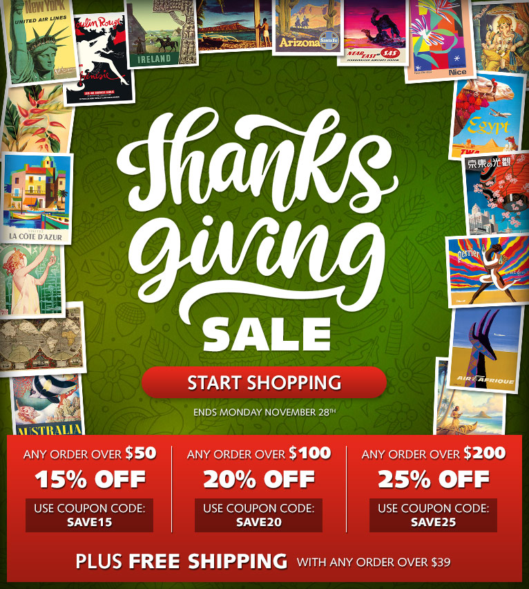 Thanksgiving Special Sale - Up to 25% OFF