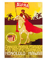 Annual Floral Parade, Mid Pacific Carnival - Fine Art Prints & Posters