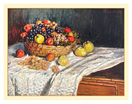 Apples and Grapes - c. 1879 - Fine Art Prints & Posters