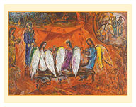 Abraham and the Three Angels - c. 1966 - Fine Art Prints & Posters