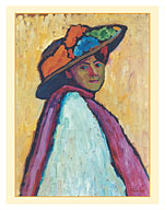 Portrait of Marianne von Werefkin - c. 1909 - Fine Art Prints & Posters