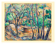 Millstone and Cistern under Trees (La Meule et Citerne en Sous-Bois) - c. 1892 - Fine Art Prints & Posters