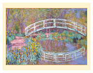 Bridge In The Garden (Pont Dans Le Jardin) - c. 1895 - Fine Art Prints & Posters
