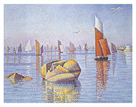 Concarneau, Quiet Morning France - c. 1891 - Fine Art Prints & Posters