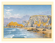 Off The Coast Of Guernsey - c. 1850 - Fine Art Prints & Posters
