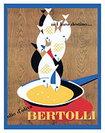 Bertolli Olive Oil (Olio d’Oliva) Nel Loro Destino - c. 1953 - Fine Art Prints & Posters