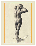 Male Nude - c. 1880 - Fine Art Prints & Posters