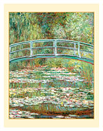 Bridge over a Pond of Water Lilies - c. 1899 - Fine Art Prints & Posters