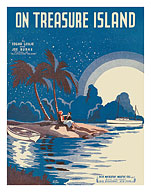 On Treasure Island - Words by Edgar Leslie - Music by Joe Burke - c.1935 - Fine Art Prints & Posters