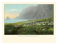 Father Damien's Home - Molokai, Hawaii - Kalaupapa Leper Settlement - c. 1910 - Fine Art Prints & Posters