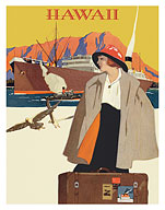 Hawaii - Matson Navigation Company - c. 1921 - Giclée Art Prints & Posters