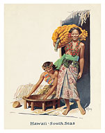Hawaii South Seas Australia - Streamship SS Sonoma - c. 1927 - Fine Art Prints & Posters