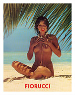 Fiorucci - Nude Girl on Beach - Fine Art Prints & Posters