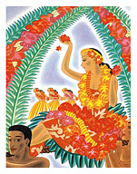 The Hawaiian Celebration - Fine Art Prints & Posters