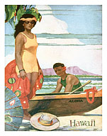 The Story Of Hawaii, Tourist Bureau Booklet - Fine Art Prints & Posters