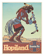 Santa Fe Railroad, Hopiland, Native American Hopi Indian, Arizona - Fine Art Prints & Posters