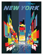 New York - Times Square - c. 1960 - Fine Art Prints & Posters