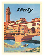 Italy - Florence Firenze - c. 1950's - Fine Art Prints & Posters