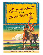 Pennsylvania Railroad, Coast to Coast Daily - Fine Art Prints & Posters