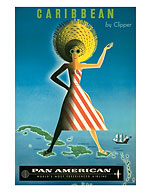 Pan American: Caribbean by Clipper - Fine Art Prints & Posters