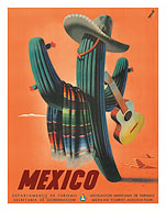 Mexico: Mariachi Cactus - Fine Art Prints & Posters