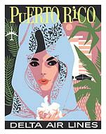 Delta Air Lines: Puerto Rico - Fine Art Prints & Posters