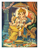 Lord Ganesha - Fine Art Prints & Posters