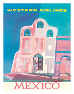 Western Airlines: Mexico - Fine Art Prints & Posters