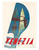 Venezia - Venice Gondolier, Italy - Fine Art Prints & Posters