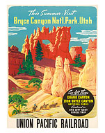 Bryce Canyon, Utah - Union Pacific Railroad - Fine Art Prints & Posters