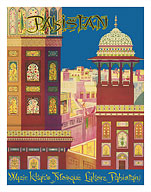 Pakistan - Wazir Khan's Mosque - Lahore, Pakistan - Muslim Architecture - Fine Art Prints & Posters