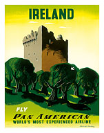 Pan Am Ireland Castle - Fine Art Prints & Posters