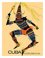 Cuba - Alegre Como Su Sol (Cheerful as Her Sun), Native Dancer - Fine Art Prints & Posters
