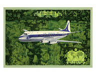 Aviation - Vickers Viscount, World Cultures Background - Fine Art Prints & Posters